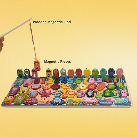 KidzLearn 6-in-1 Traffic Matching & Counting Board