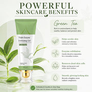 Triple Enzyme Green Tea Exfoliating Aqua Peel Gel