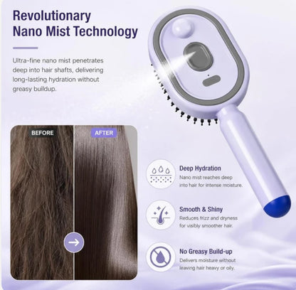 Electric Spray Retractable Air Cushion Comb