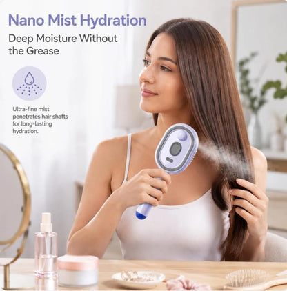 Electric Spray Retractable Air Cushion Comb