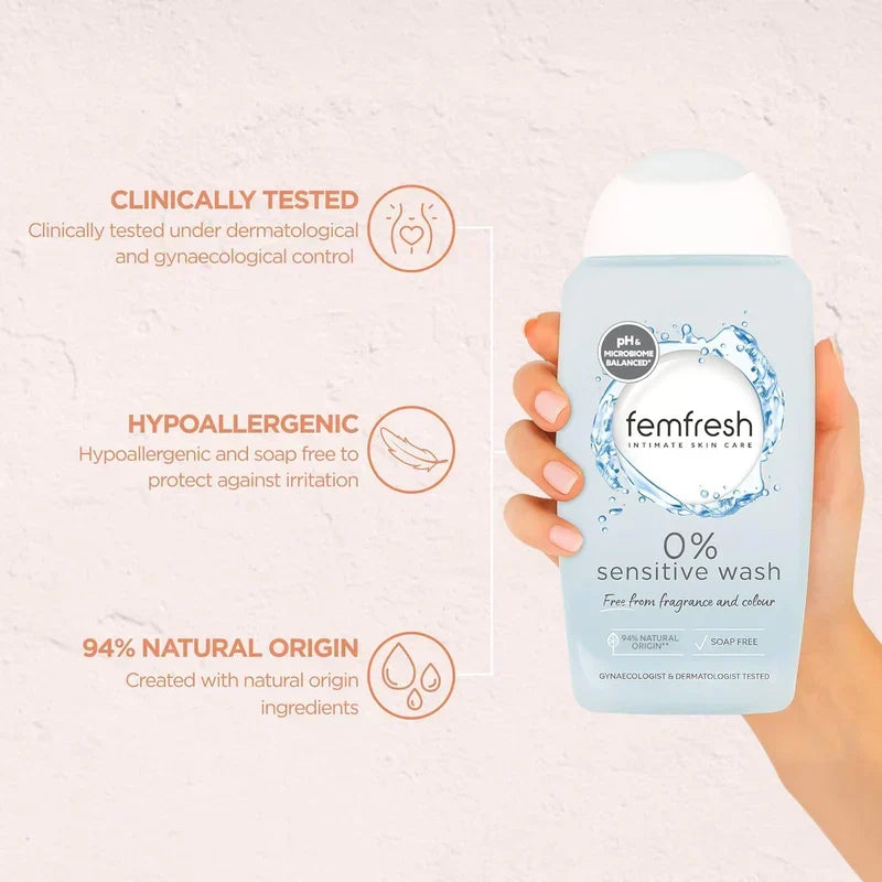 Femfresh 0% Sensitive Intimate Wash