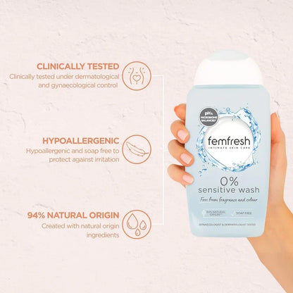Femfresh 0% Sensitive Intimate Wash