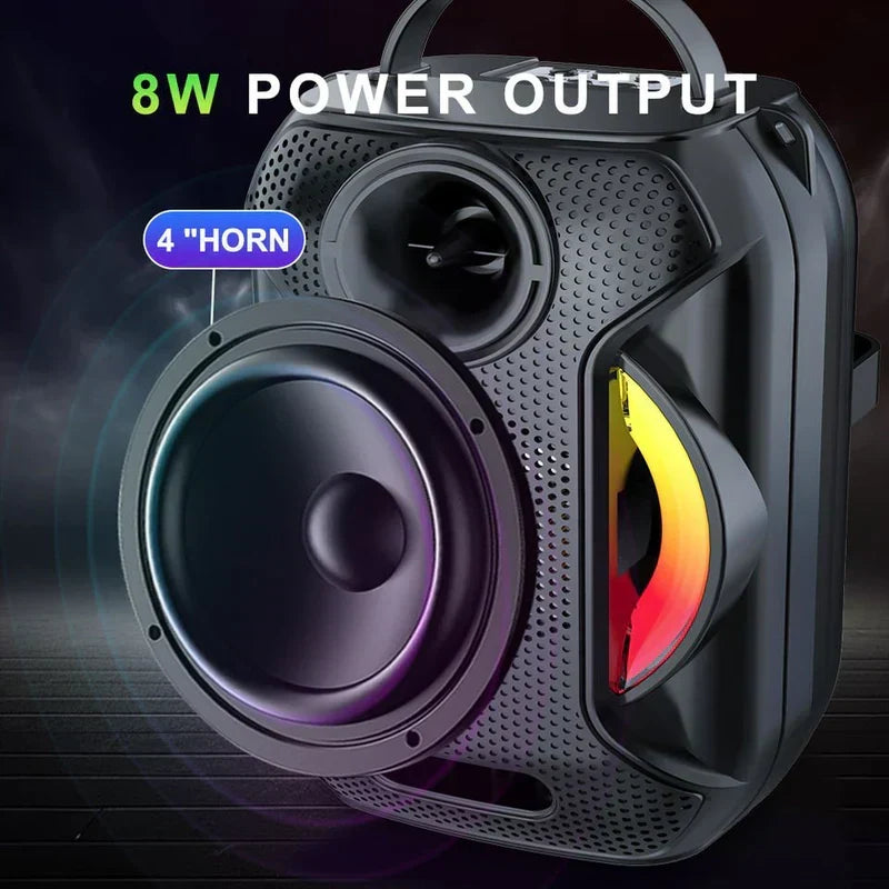 Sing-E Portable Bluetooth Speaker with RGB Lights