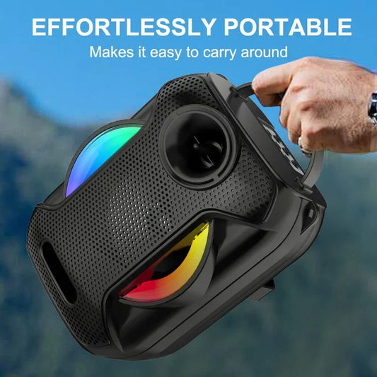 Sing-E Portable Bluetooth Speaker with RGB Lights
