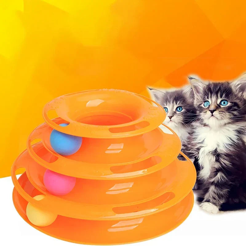Tower of Track Cat Toy
