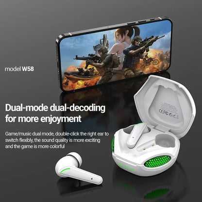 TWS Wireless Gaming Headset – Low Latency