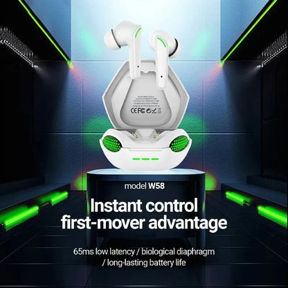 TWS Wireless Gaming Headset – Low Latency
